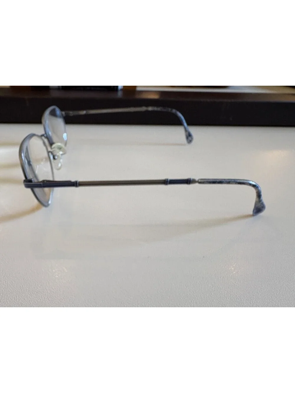 Vintage Australian Optical Gridiron 2 Eyeglasses Frame Matte Gunmetal 57-18-150